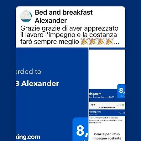 לינה וארוחת בוקר Alexander